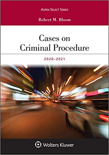 Cases on Criminal Procedure:  2019-2020 Edition (Aspen Select) [2020] - Epub + Converted pdf